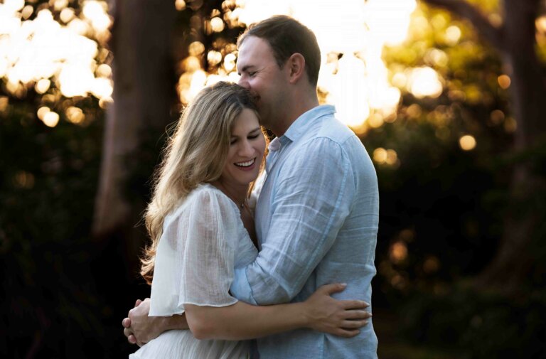Family photo couple with toddler boy on the beach during sunset in Brisbane 38 768x505